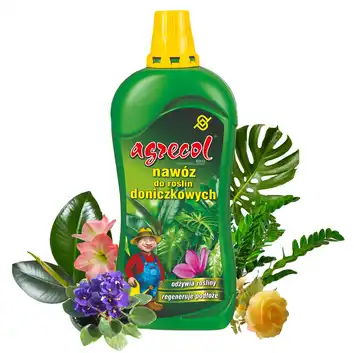 Nawóz  do roślin doniczkowych organiczno-mineralny płynny 1,2 L Agrecol
