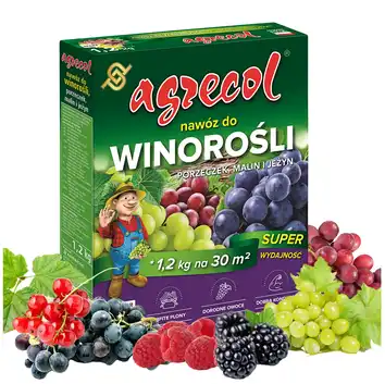 Nawóz do winorośli, porzeczek, malin i jeżyn mineralny 1,2 kg Agrecol