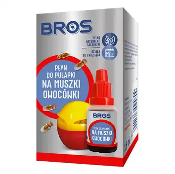 Płyn do pułapki na muszki owocówki 15 ml BROS