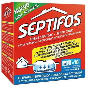 Septifos Aktywator biologiczny do szamba w saszetkach 648g