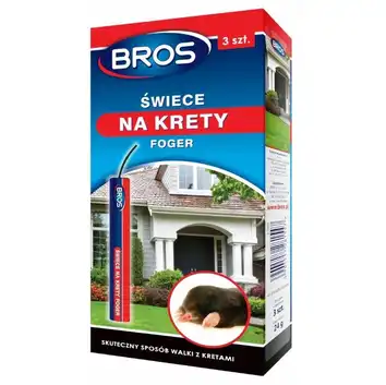 Świece na krety 3szt BROS