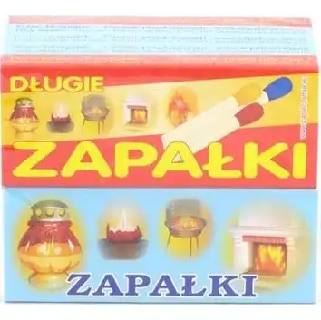 Zapałki długie zniczowe