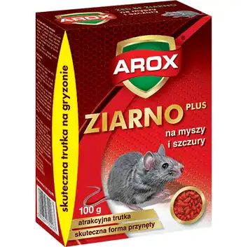 Ziarno na myszy i szczury 100g AROX