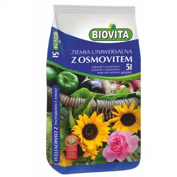 Ziemia uniwersalna do kwiatów z osmovitem BIOVITA 5L