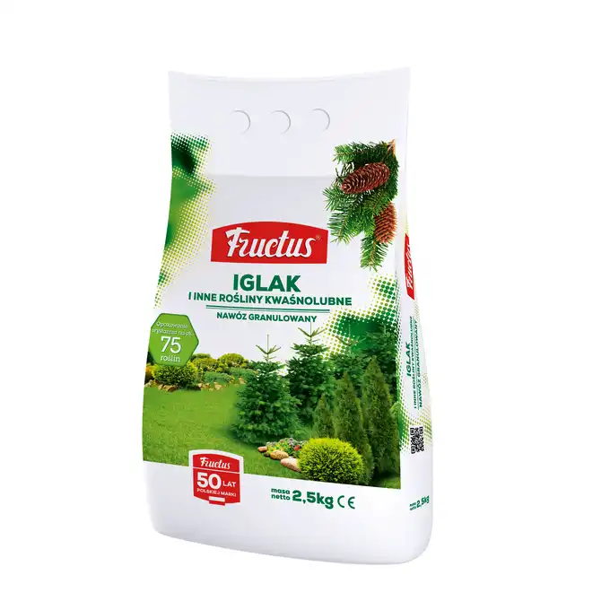 Fructus Nawóz do tui tuji, iglaków, roślin kwaśnolubnych 2,5kg