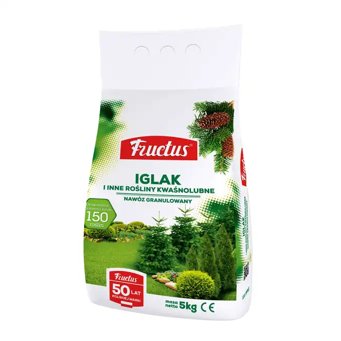 Fructus Nawóz do tui tuji, iglaków, roślin kwaśnolubnych 5 kg