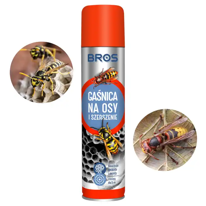 Gaśnica na osy i szerszenie 300 ml BROS