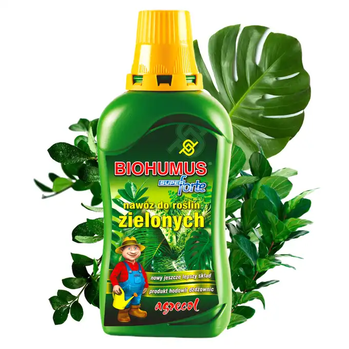 Nawóz BIOHUMUS super forte do roślin zielonych 0,35L Agrecol
