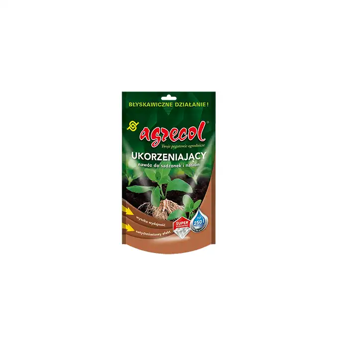 Ukorzeniający nawóz do sadzonek i nasion 250g Agrecol