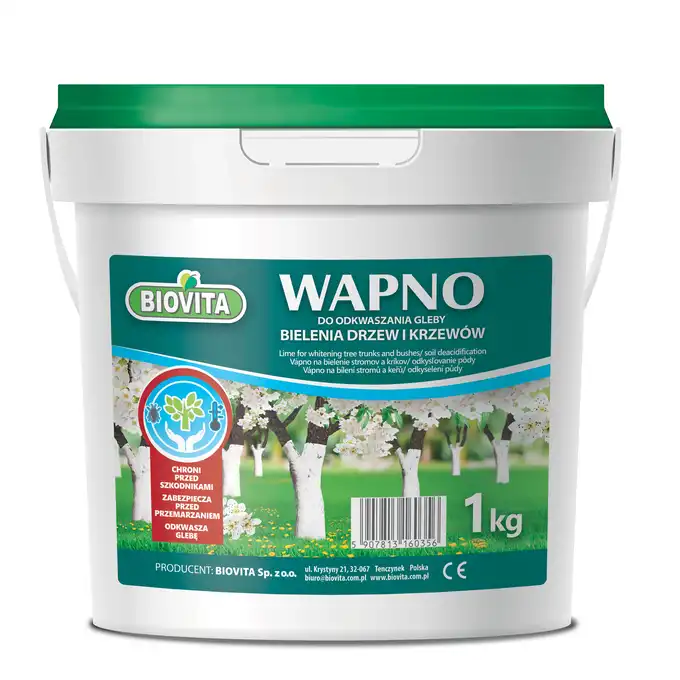 Wapno do bielenia drzew BIOVITA 1kg