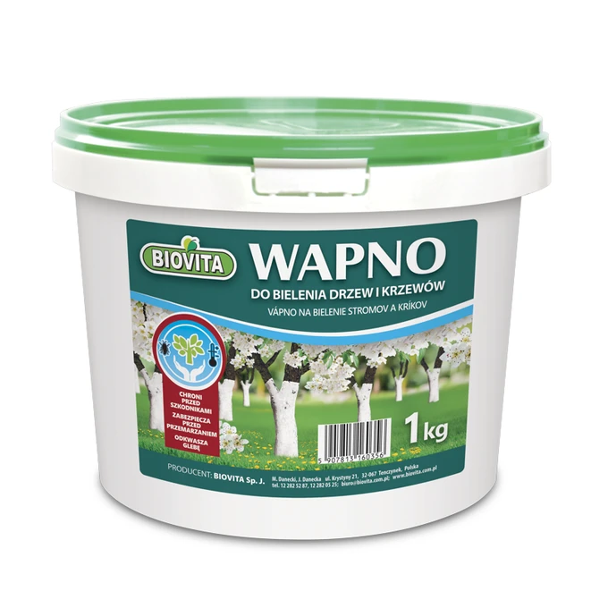 Wapno do bielenia drzew BIOVITA 1kg