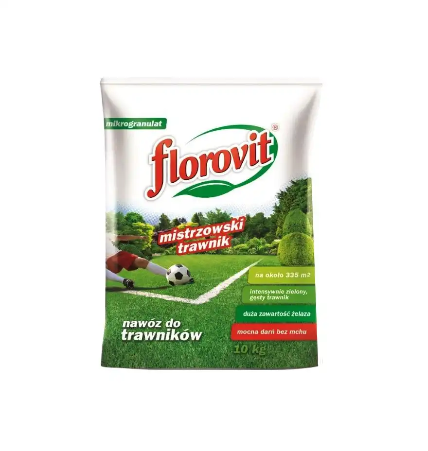 Florovit nawóz do trawników z mchem - Mistrzowski Trawnik 10 kg