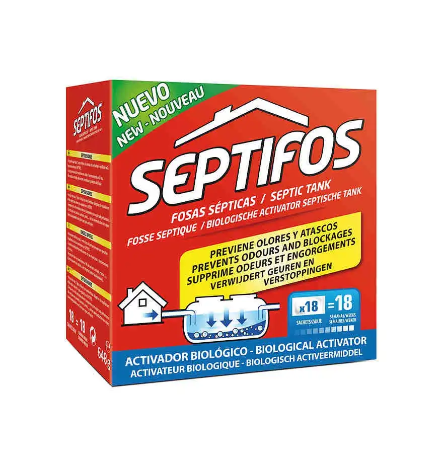 Septifos Aktywator biologiczny do szamba w saszetkach 648g