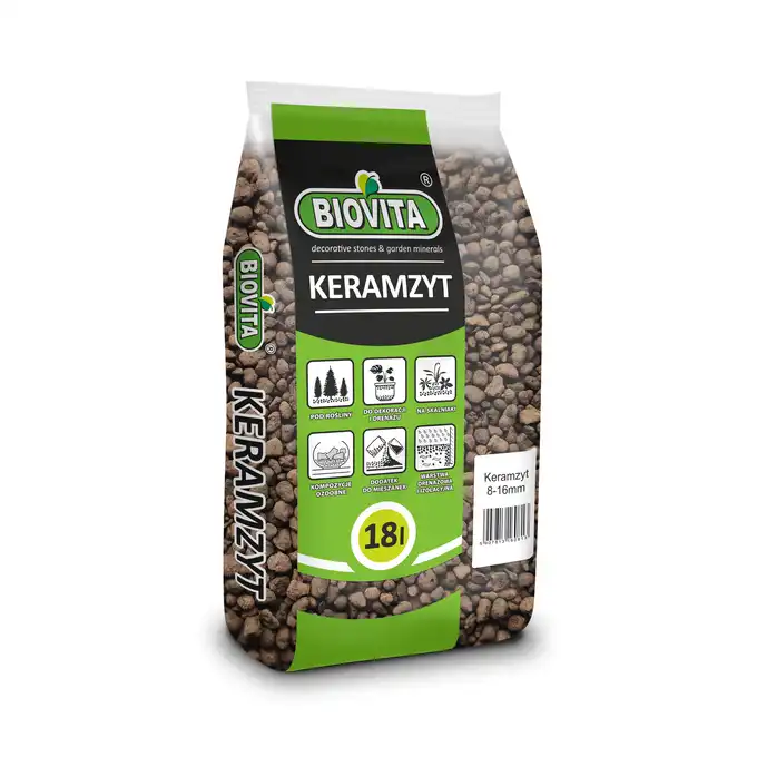 Keramzyt BIOVITA 8-16mm 18L