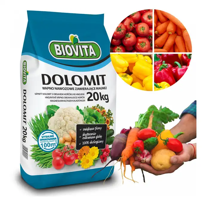 Nawóz wapniowo-magnezowy DOLOMIT 20kg