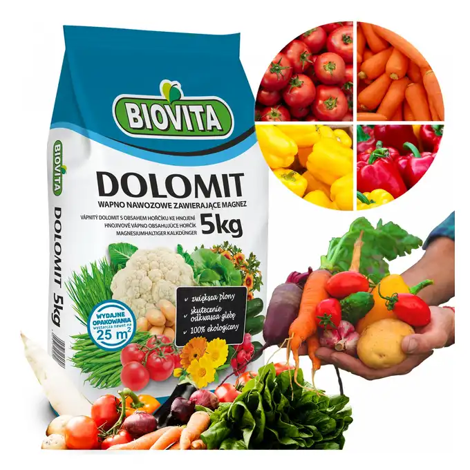 Nawóz wapniowo-magnezowy DOLOMIT 5 kg