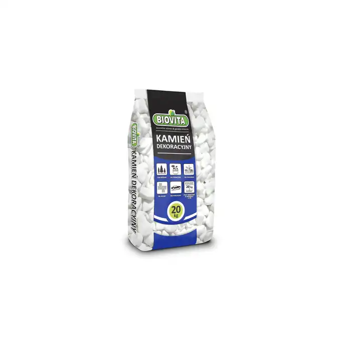 Otoczak EXTRA WHITE THASSOS 30-60 mm BIOVITA 20kg