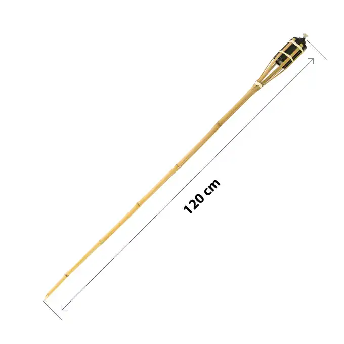 Pochodnia bambusowa naturalna 120cm