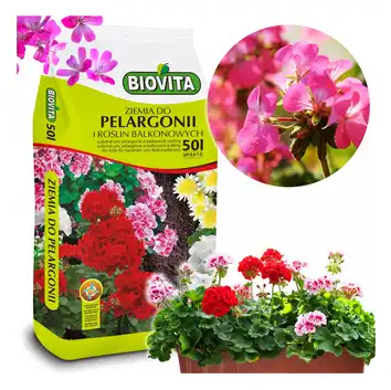 Ziemia do pelargonii BIOVITA 50L