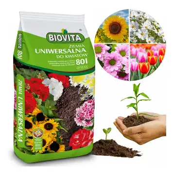 Ziemia uniwersalna do kwiatów BIOVITA 80L