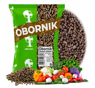 OBORNIK naturalny nawóz organiczny Granulowany 8L eGarden