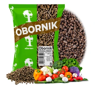 OBORNIK naturalny nawóz organiczny Granulowany 8L eGarden