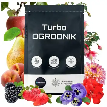 BHUMI naturalny biostymulator kwiatów i owoców Turbo Ogrodnik 25g
