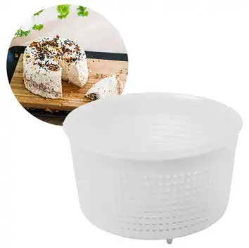 BROWIN Forma serowarska okrągła 10x10x5,5 cm na 250 g