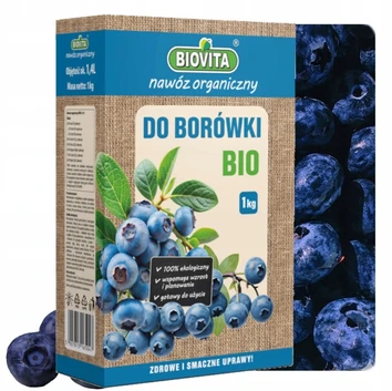 Biovita Nawóz organiczny do borówki BIO granulat 1kg a`714