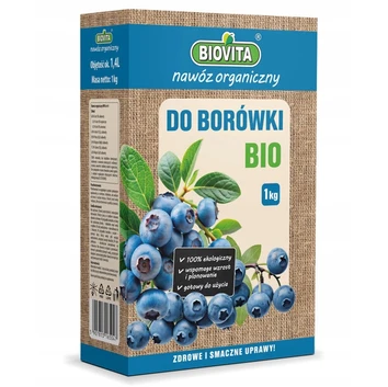 Biovita Nawóz organiczny do borówki BIO granulat 1kg a`714