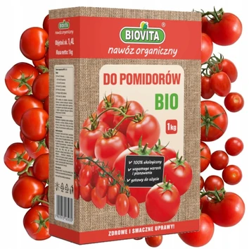 Biovita Nawóz organiczny do pomidorów BIO granulat 1kg 