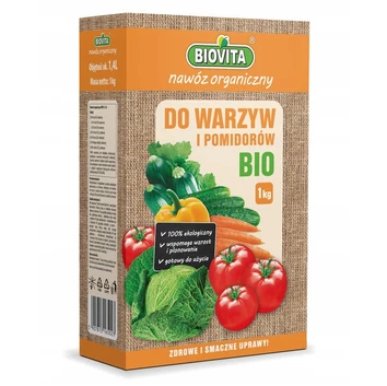 Biovita Nawóz organiczny do warzyw i pomidorów BIO granulat 1kg a`200 