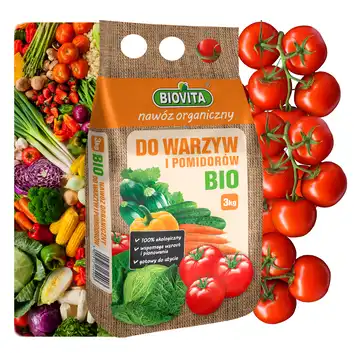 Biovita Nawóz organiczny do warzyw i pomidorów BIO granulat 3kg a`200