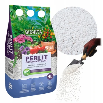 Biovita Perlit Ogrodniczy AGRO Naturalny Do Upraw Ekologicznych 4L