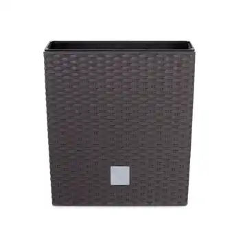 Donica Rato Low 22,3 cm kwadratowa 9,8 L z wkładem DRTS225L umbra
