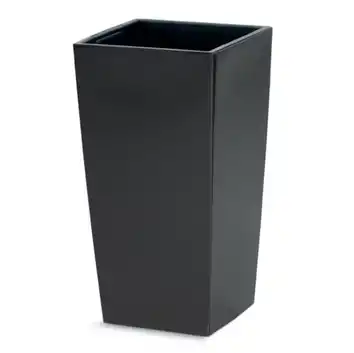 Donica URBI SQUARE DURS265 wysoka 26,6 L z wkładem 26,5x26,5x50 cm antracyt