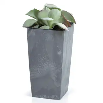 Donica Urbi Square Effect Donica DURS265E wysoka 26,6 L z wkładem 26,5x26,5x50 marengo
