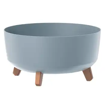Doniczka Gracia Low 37,9 cm na nóżkach DGRL400L jasny szary 14,3 L