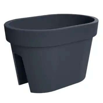 Doniczka Lofly Railing DLOFR400 antracyt 12,3 L na balustradę