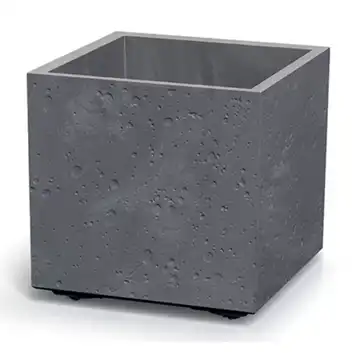 Doniczka Sierra Square DSI300E Beton Effect marengo 28,8x28,8x29 cm