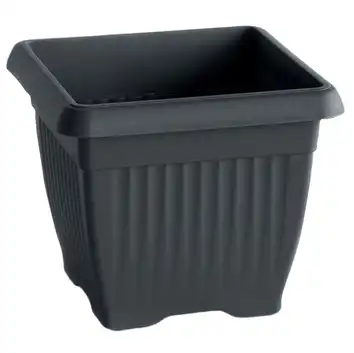 Doniczka Terra DKWT37 kwadratowa 37 cm antracyt 25,2 L Prosperplast