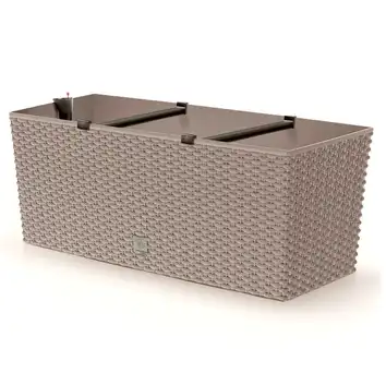 Doniczka balkonowa Rato Case DRTC500 17 L mocca Prosperplast