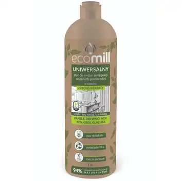 ECOMILL płyn do podłóg ZIELONA HERBATA uniwersalny 1l do wszystkich rodzajów powierzchni