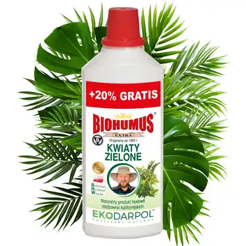 EKODARPOL BIOHUMUS EXTRA Kwiaty zielone 1L + 20% gratis