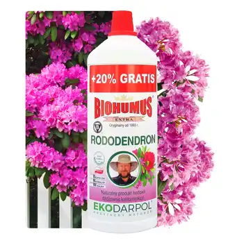 EKODARPOL BIOHUMUS EXTRA Rododendron 1L + 20% gratis