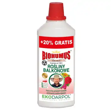 EKODARPOL BIOHUMUS EXTRA Rośliny balkonowe 1L + 20% gratis