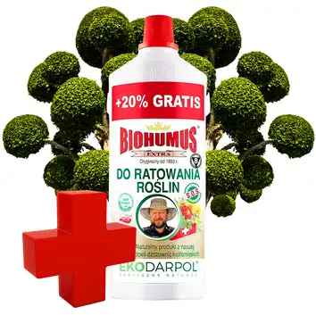 EKODARPOL BIOHUMUS EXTRA SOS do ratowania roślin 1 L + 20% gratis