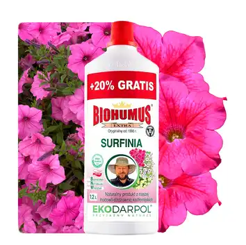 EKODARPOL BIOHUMUS EXTRA Surfinia 1L + 20% gratis