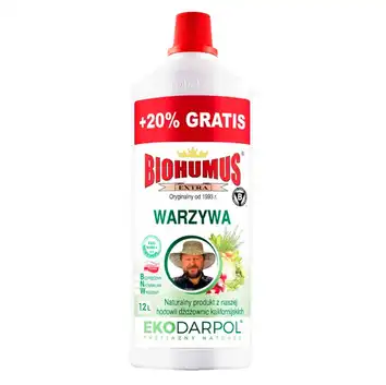 EKODARPOL BIOHUMUS EXTRA Warzywa 1L + 20% gratis