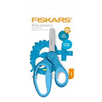 FISKARS Nożyczki dziecięce 13 cm, błyszczące niebieskie FIS 1064073